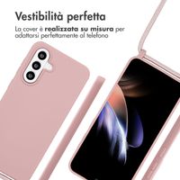imoshion Cover in Silicone con Cordino Samsung Galaxy A56 - Sand Pink