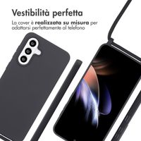 imoshion Cover in Silicone con Cordino Samsung Galaxy A56 - Nero