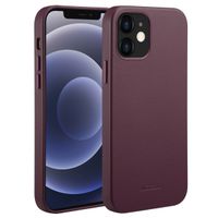 Accezz Cover in Pelle con MagSafe Apple iPhone 12 (Pro) - Heath Purple