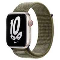 Apple Cinturino Nike Sport Loop Apple Watch | 44/45/46/49 mm - Sequoia / Pure Platinum
