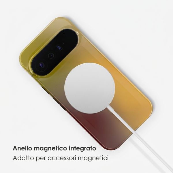 Selencia Cover posteriore Vivid con MagSafe Google Pixel 11 - Gradient Olive Dust