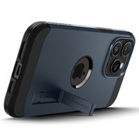 Spigen Cover Posteriore Corazzata Tough con MagSafe Apple iPhone 15 Pro - Metal Slate