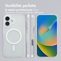 imoshion Cover posteriore Color Guard con MagSafe Apple iPhone 16 - Bianco