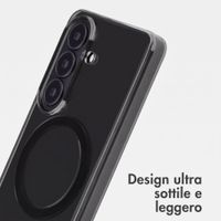 Accezz Lite custodia posteriore con MagSafe Samsung Galaxy S26 - Smokey Clear