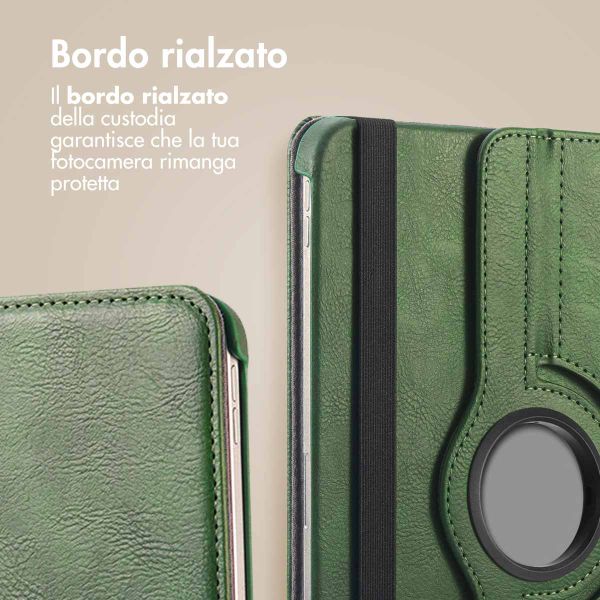 imoshion Cover Girevole a 360° Samsung Galaxy Tab S9 11.0 pollici / S10 Lite / S10 FE / S9 FE 10.9 pollici - Verde