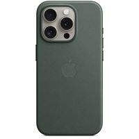 Apple Cover Posteriore FineWoven con MagSafe Apple iPhone 15 Pro - Evergreen
