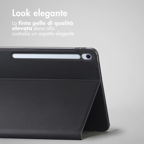 Accezz Cover Tablet Classica Samsung Galaxy Tab S10 FE Plus - Nero