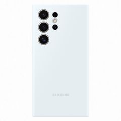 Samsung Cover originale in silicone Samsung Galaxy S24 Ultra - White