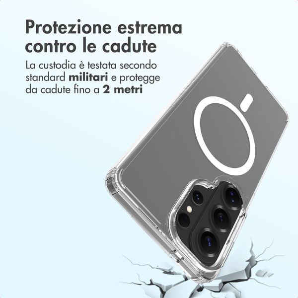Accezz Cover posteriore Xtreme Impact con MagSafe Samsung Galaxy S26 Ultra - Trasparente