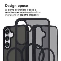 imoshion Cover posteriore Color Guard con MagSafe Samsung Galaxy S25 FE - Nero