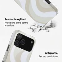 Selencia Cover posteriore Vivid con MagSafe Apple iPhone 18 Pro Max / 17 Pro Max - Desert Waves Beige