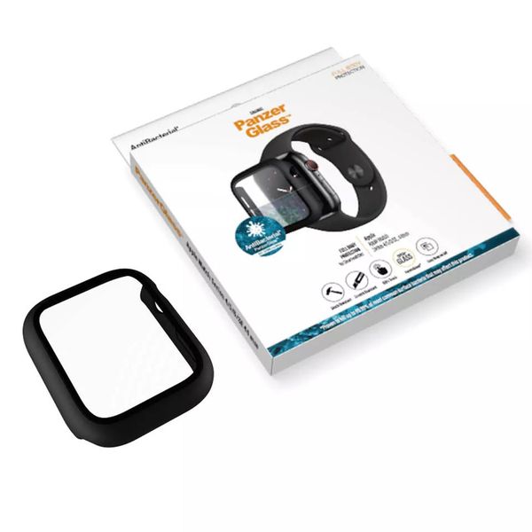 PanzerGlass Cover Full Body Apple Watch 4 / 5 / 6 / SE - 44 mm - Nero