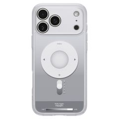 Spigen Cover Posteriore Ultra Ibrida con MagSafe Apple iPhone 18 Pro Max / 17 Pro Max - Classic Silver