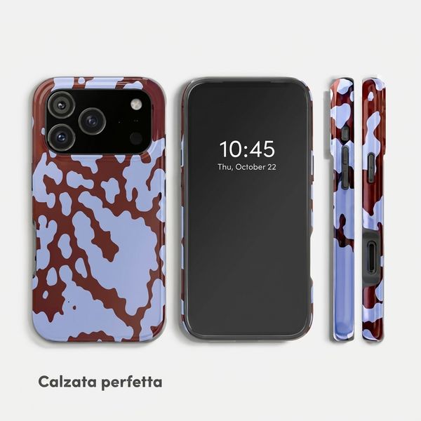 Selencia Cover Posteriore Vivid Apple iPhone 18 Pro Max / 17 Pro Max - Moo'd Lavender Glow