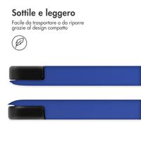 imoshion Cover a libro Trifold Apple iPad 9 (2021) 10.2 pollici / iPad 8 (2020) 10.2 pollici / iPad 7 (2019) 10.2 pollici - Cobalt Blue