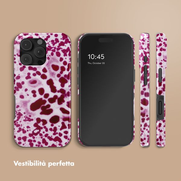 Selencia Cover posteriore Vivid con MagSafe Apple iPhone 16 Pro - Cosmic Orchid