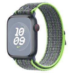 Apple Cinturino Nike Sport Loop Apple Watch | 44/45/46/49 mm - Bright Green & Blue