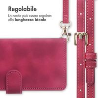 imoshion Cover a libro con Cordino Samsung Galaxy A26 - Rosso