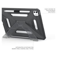 UAG Custodia posteriore Scout Plus con supporto Apple iPad Pro 11 (2025) M5 / (2024) M4 - Ash