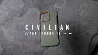 UAG Cover Posteriore Civilian con MagSafe Apple iPhone 16 Pro Max - Olive Drab