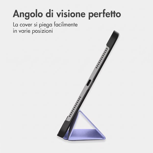 imoshion Cover a libro Trifold Samsung Galaxy Tab A9 Plus - Lilla