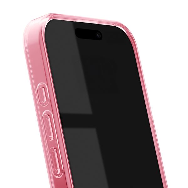 iDeal of Sweden Cover Trasparente con MagSafe Apple iPhone 16 - Cherry Lacquer