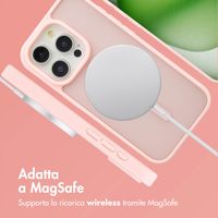 imoshion Cover posteriore Color Guard con MagSafe Apple iPhone 15 Pro - Rosa chiaro