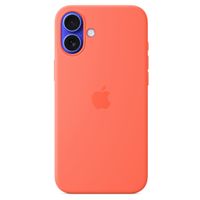 Apple Cover Posteriore in Silicone con MagSafe Apple iPhone 16 - Tangerine Orange