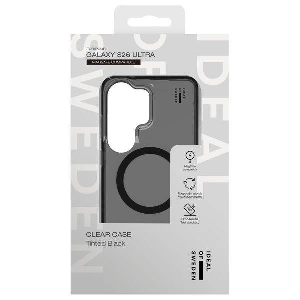 iDeal of Sweden Cover Trasparente con MagSafe Samsung Galaxy S26 Ultra - Tinted Black