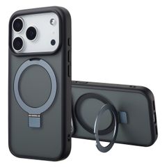 Accezz Cover con anello e supporto con MagSafe Apple iPhone 17 Pro Max - Nero