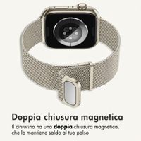 imoshion Cinturino milanese magnetico Apple Watch | 38/40/41/42 mm - Starlight