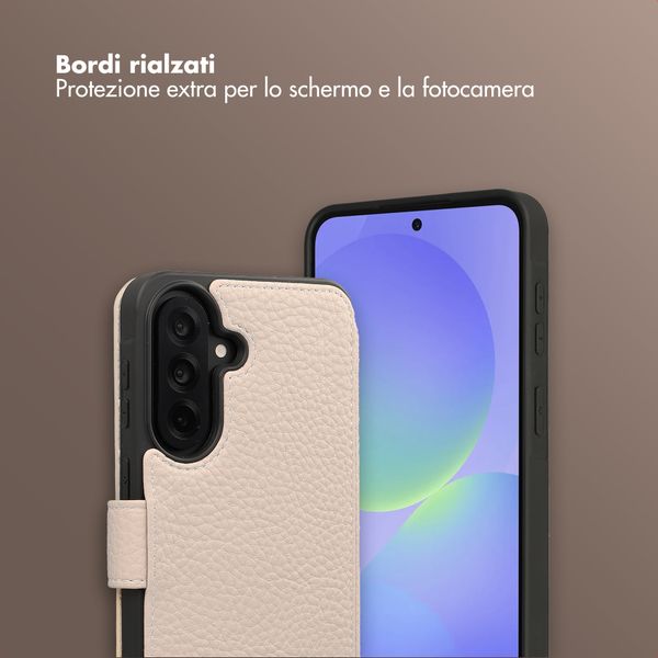 Selencia Cover Riva con MagSafe e cordino Samsung Galaxy A37 (5G) - Beige