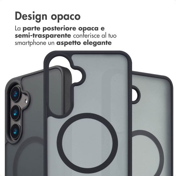 imoshion Cover posteriore Color Guard con MagSafe Samsung Galaxy S24 Plus - Nero