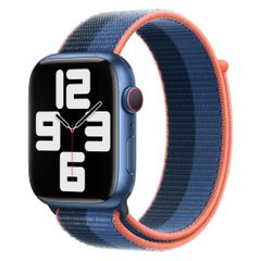 Apple Cinturino Sport Loop Apple Watch | 44/45/46/49 mm - Blue Jay/Abyss Blue