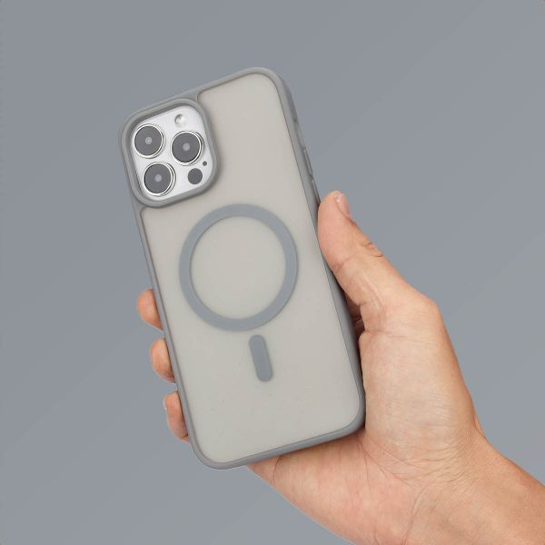 imoshion Cover posteriore Color Guard con MagSafe Apple iPhone 13 Pro Max - Grigio