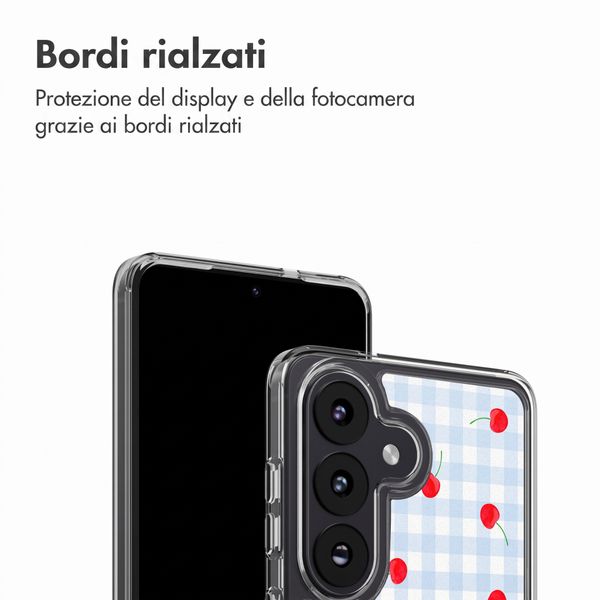 imoshion Cover design Samsung Galaxy S26 FE - Cherry Check