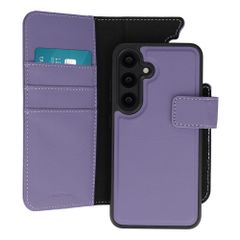 imoshion Cover a libro di lusso 2-in-1 rimovibile Samsung Galaxy S25 - Viola