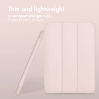 Accezz Cover a libro in silicone Smart Samsung Galaxy Tab A9 Plus - Rosa