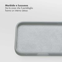 Selencia Libreria rimovibile Olyn con MagSafe Apple iPhone 17 - Grigio