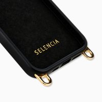 Selencia Cover posteriore Rivièra con MagSafe con ganci rimovibili iPhone 12 / 12 Pro - Velvet Black