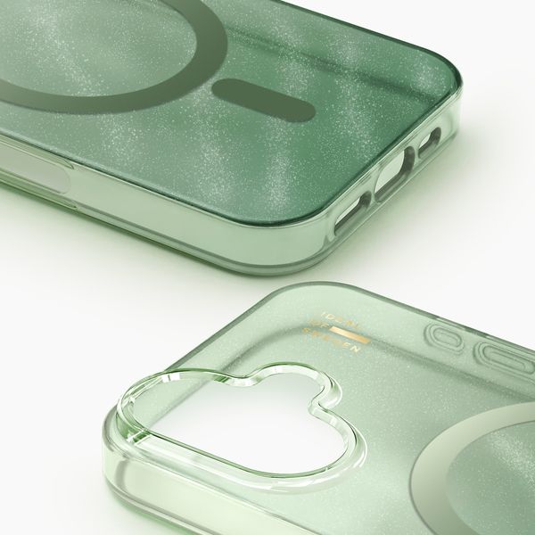 iDeal of Sweden Cover Trasparente con MagSafe Apple iPhone 17 - Sage Green