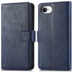 imoshion Cover a libro di Lusso Apple iPhone 17e / 16e - Blu scuro