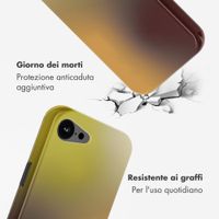 Selencia Cover posteriore Vivid con MagSafe Apple iPhone 17e / 16e - Gradient Olive Dust
