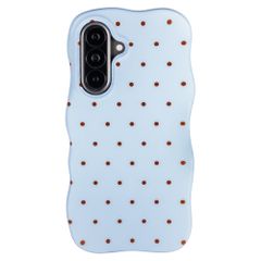 Selencia Cover Vivid Wavy con MagSafe Samsung Galaxy A57 (5G) - Happy Dots Digital Sky