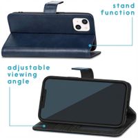 imoshion Cover a libro di Lusso Apple iPhone 13 Mini - Blu scuro