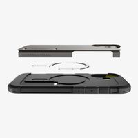 Spigen Cover Posteriore Corazzata Tough con MagSafe Apple iPhone 17 - Gunmetal