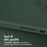 Accezz Cover in Pelle con MagSafe Apple iPhone 13 - Cedar Green