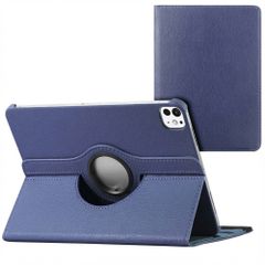 imoshion Cover Girevole a 360° Apple iPad Air 11 pollici (2026) M4 / (2025) M3 / (2024) M2 / Air 5 (2022) / Air 4 (2020) / Pro 11 (2018/2020) - Blu scuro