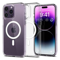 Spigen Cover Posteriore Ultra Ibrida con MagSafe Apple iPhone 14 Pro Max - White