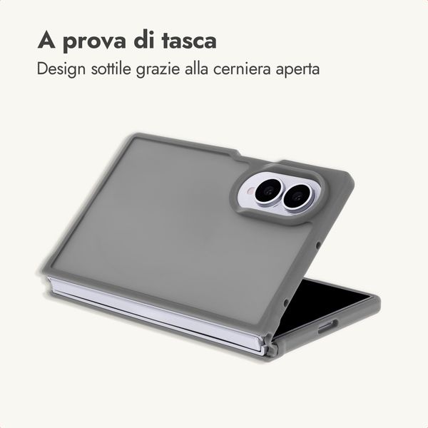 imoshion Cover posteriore Color Guard Samsung Galaxy Z Fold 8 - Grigio